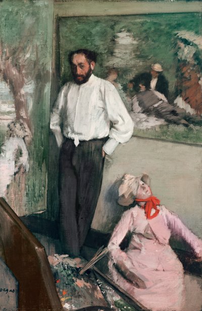 De Man en de Pop (de voorstelling wordt verondersteld Paul Cézanne en een versie van 